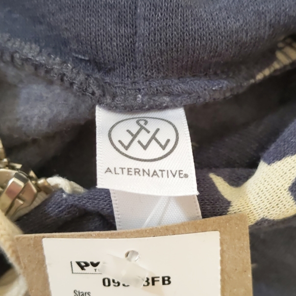 Alternative Apparel Adrian Eco-Fleece Zip Hoodie - Picture 2 of 8